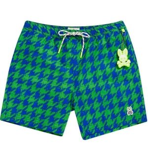 🔥🔥PSYCHO BUNNY Allee Swim Trunks